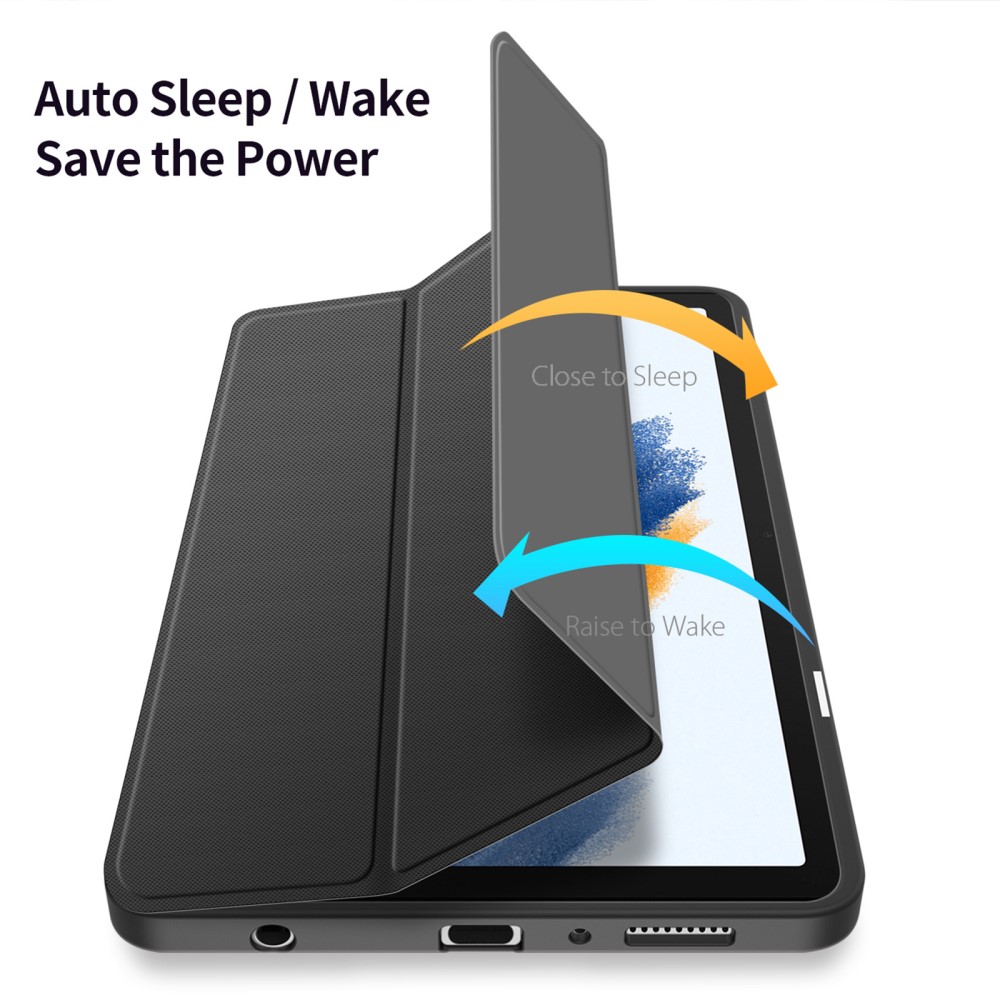 DUX DUCIS DUX DUCIS Galaxy Tab A9 Fodral TOBY Tri-Fold Svart