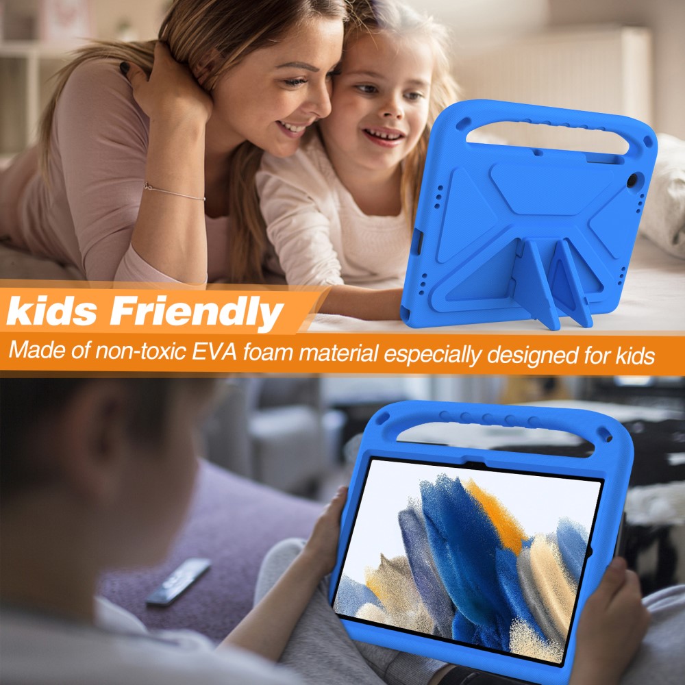  Samsung Galaxy Tab A9 Plus Skal EVA Kickstand Blå