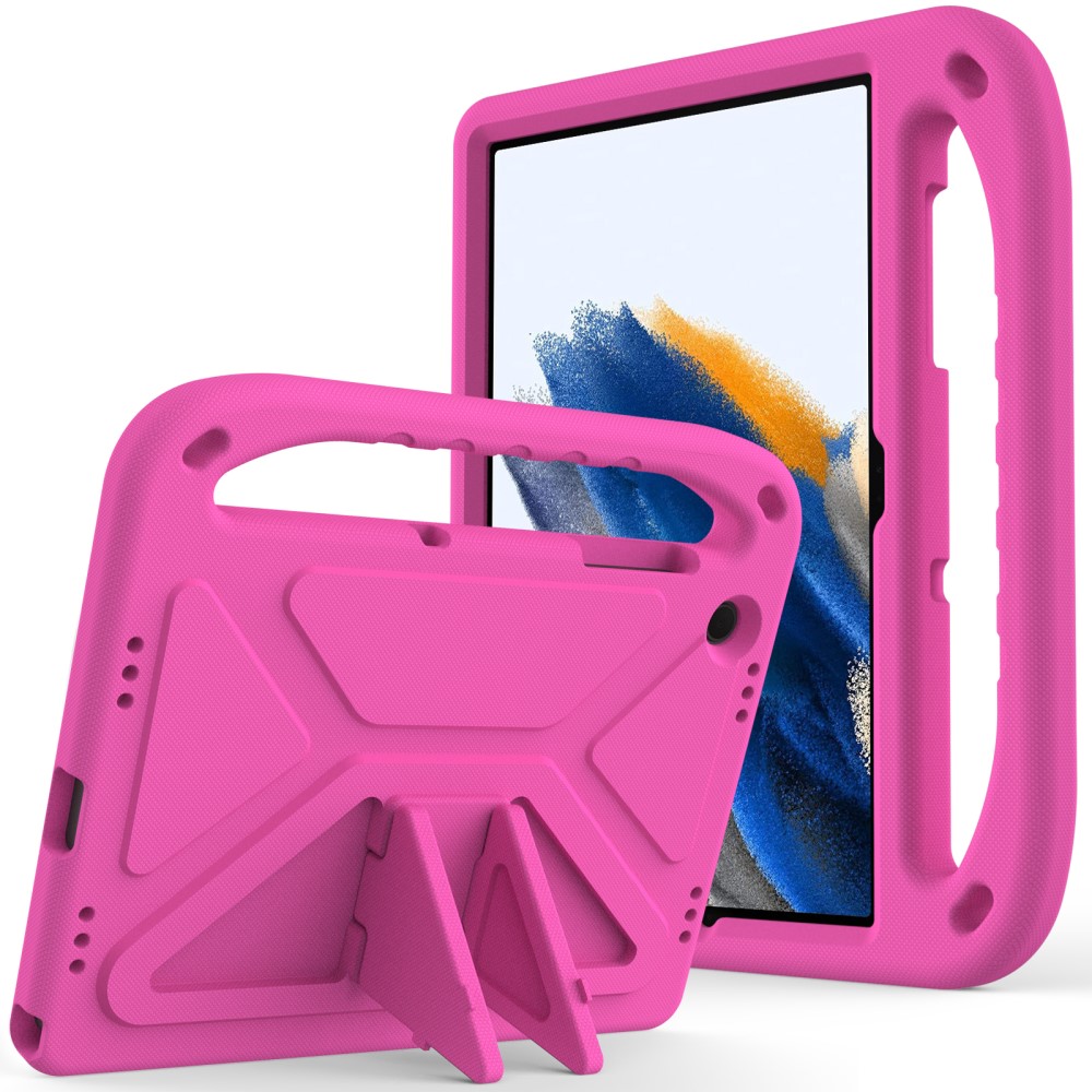  Samsung Galaxy Tab A11 Plus / Tab A9 Plus Skal EVA Kickstand Rosa