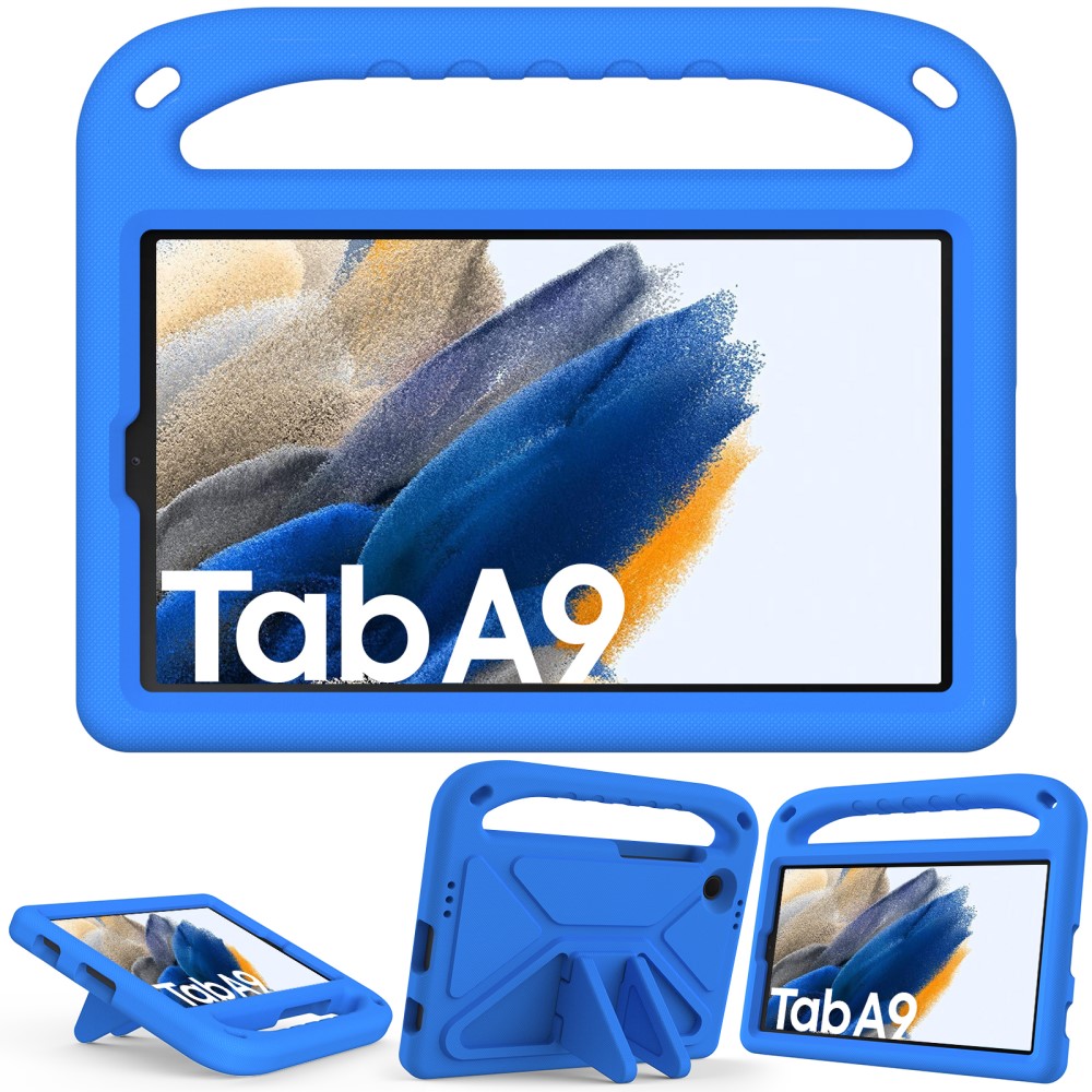  Samsung Galaxy Tab A11 / Tab A9 Skal EVA Kickstand Blå