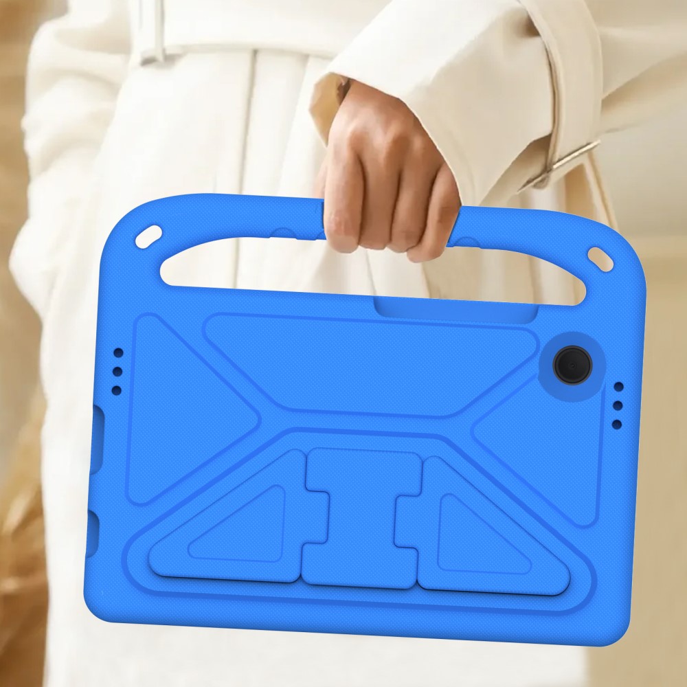  Samsung Galaxy Tab A11 / Tab A9 Skal EVA Kickstand Blå