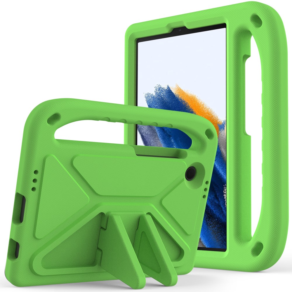  Samsung Galaxy Tab A11 / Tab A9 Skal EVA Kickstand Grön