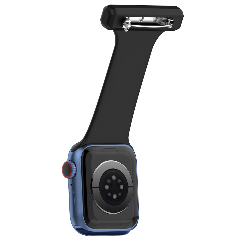  Apple Watch 42/44/45/46/49 mm Rem Sjuksköterska Svart