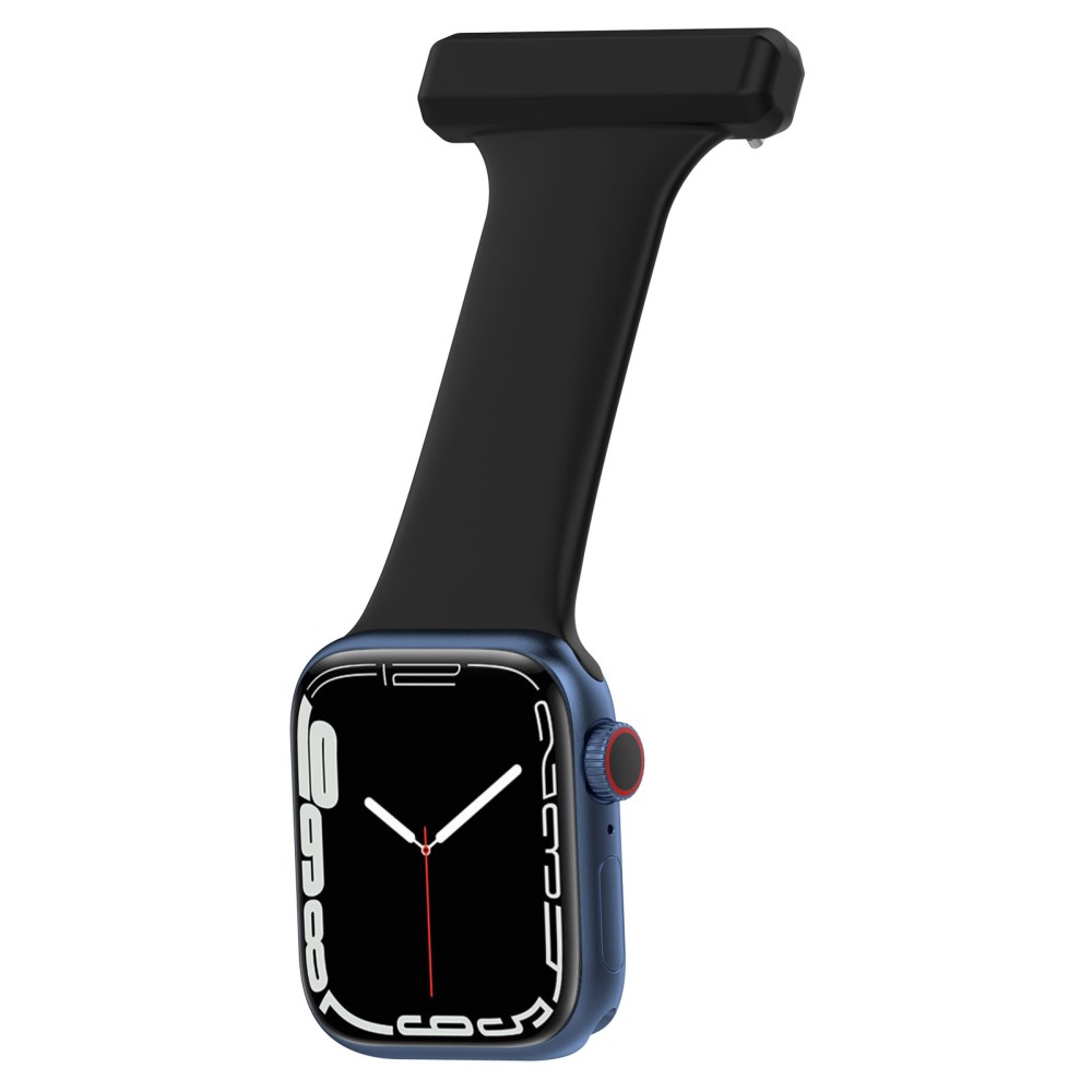  Apple Watch 42/44/45/46/49 mm Rem Sjuksköterska Svart