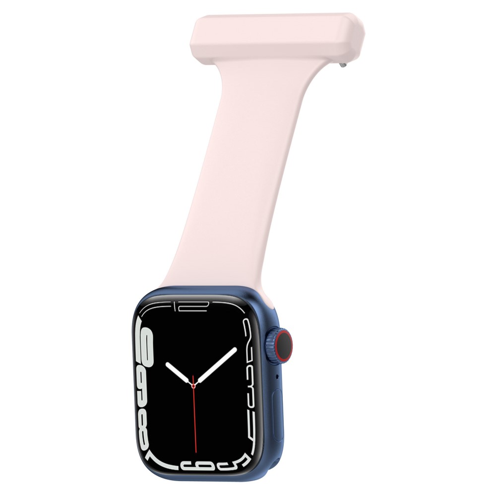  Apple Watch 42/44/45/46/49 mm Rem Sjuksköterska Ljus Rosa