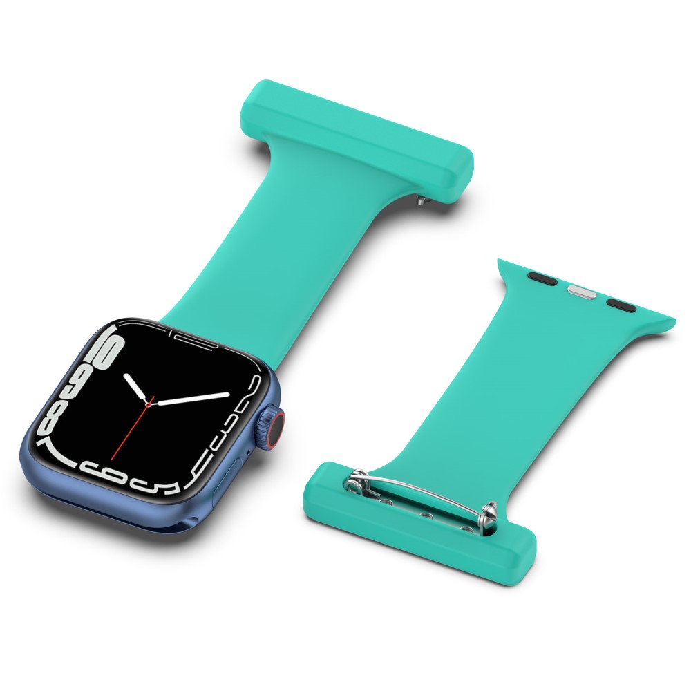  Apple Watch 42/44/45/46/49 mm Rem Sjuksköterska Ljus Grön