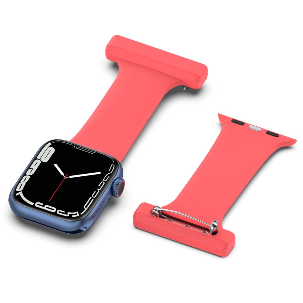  Apple Watch 38/40/41/42 mm Rem Sjuksköterska Röd