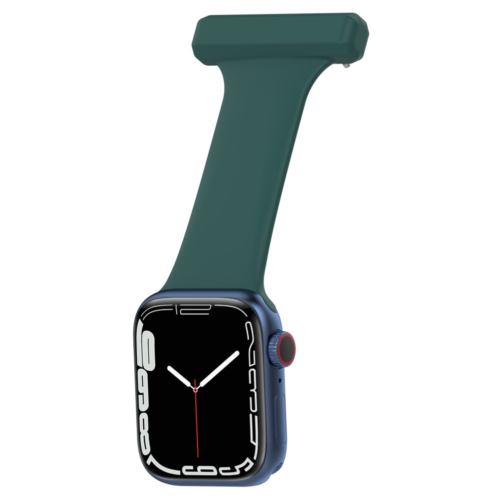  Apple Watch 38/40/41/42 mm Rem Sjuksköterska Svartgrön