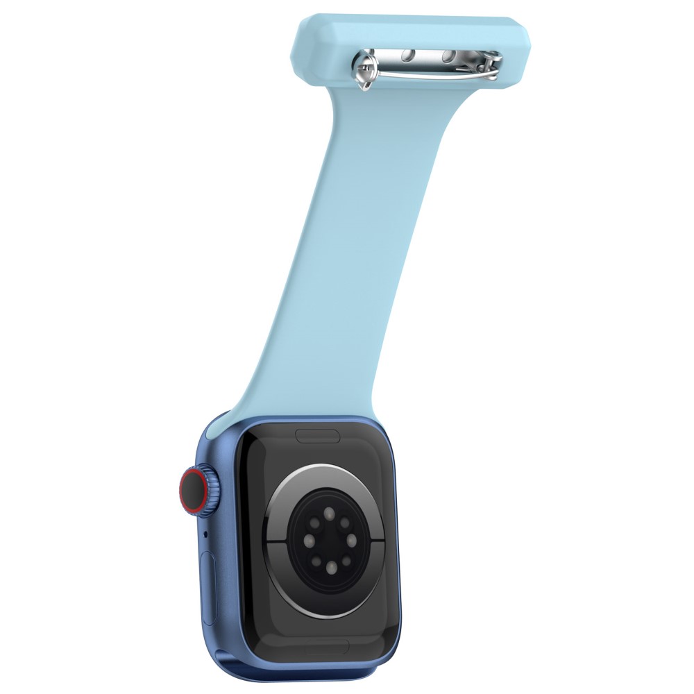  Apple Watch 38/40/41/42 mm Rem Sjuksköterska Ljus Blå