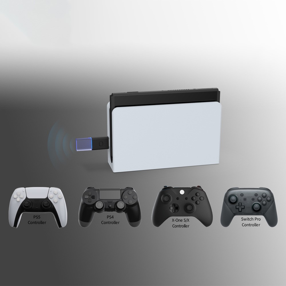 DOBE DOBE Bluetooth 5.0 Mottagare för Xbox/Nintendo/PS Spelkonsol