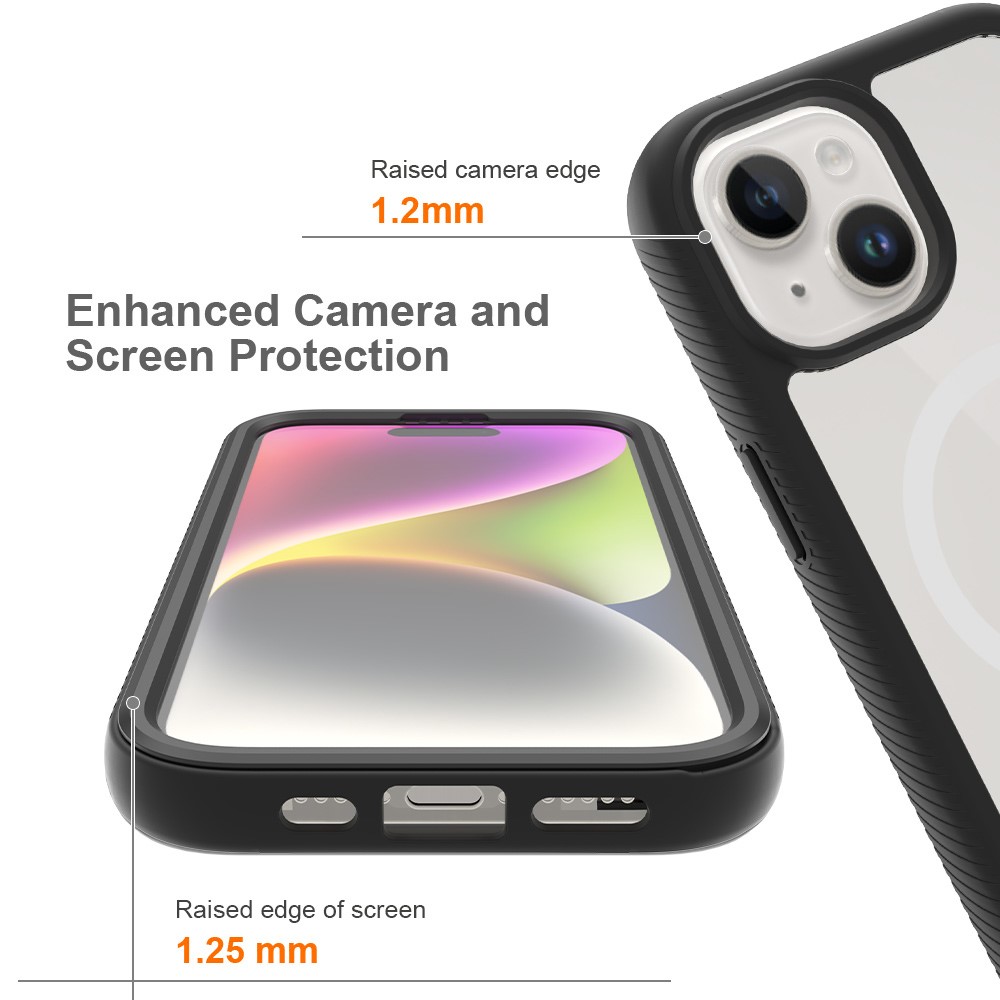  iPhone 15 Plus Skal MagSafe 360 Defense Svart