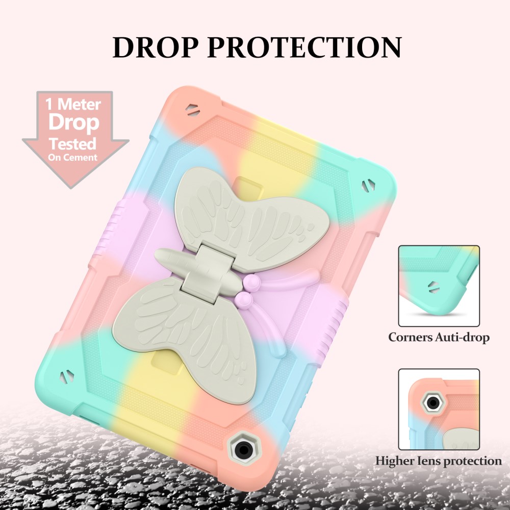  Samsung Galaxy Tab A9 Plus Fodral Butterfly Shockproof Hybrid