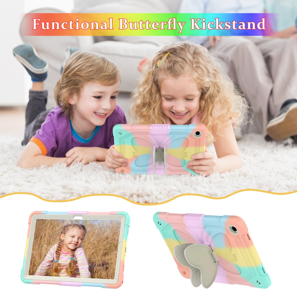  Samsung Galaxy Tab A9 Plus Fodral Butterfly Shockproof Hybrid
