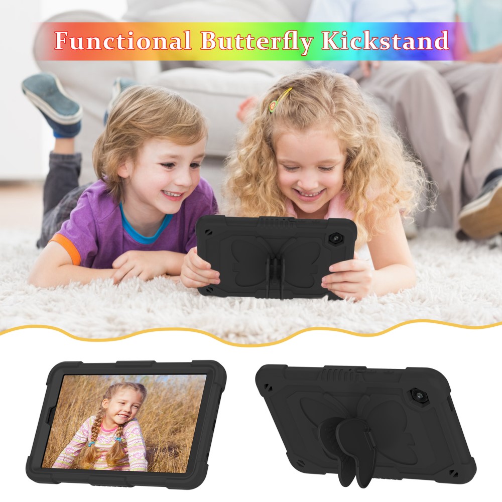  Samsung Galaxy Tab A9 Fodral Butterfly Shockproof Hybrid
