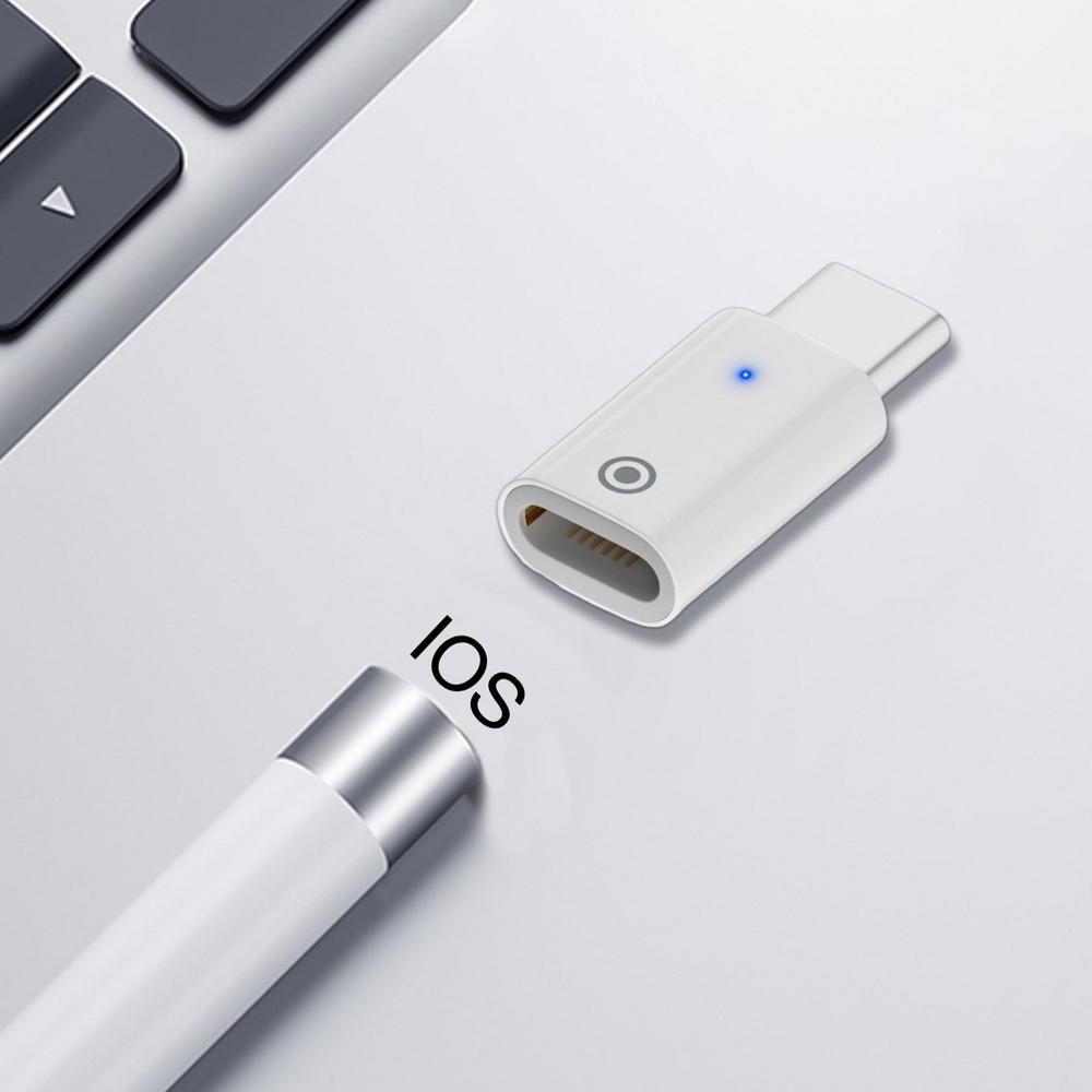  Lightning Hona - USB-C Hane Adapter För Apple Pencil 1st Gen