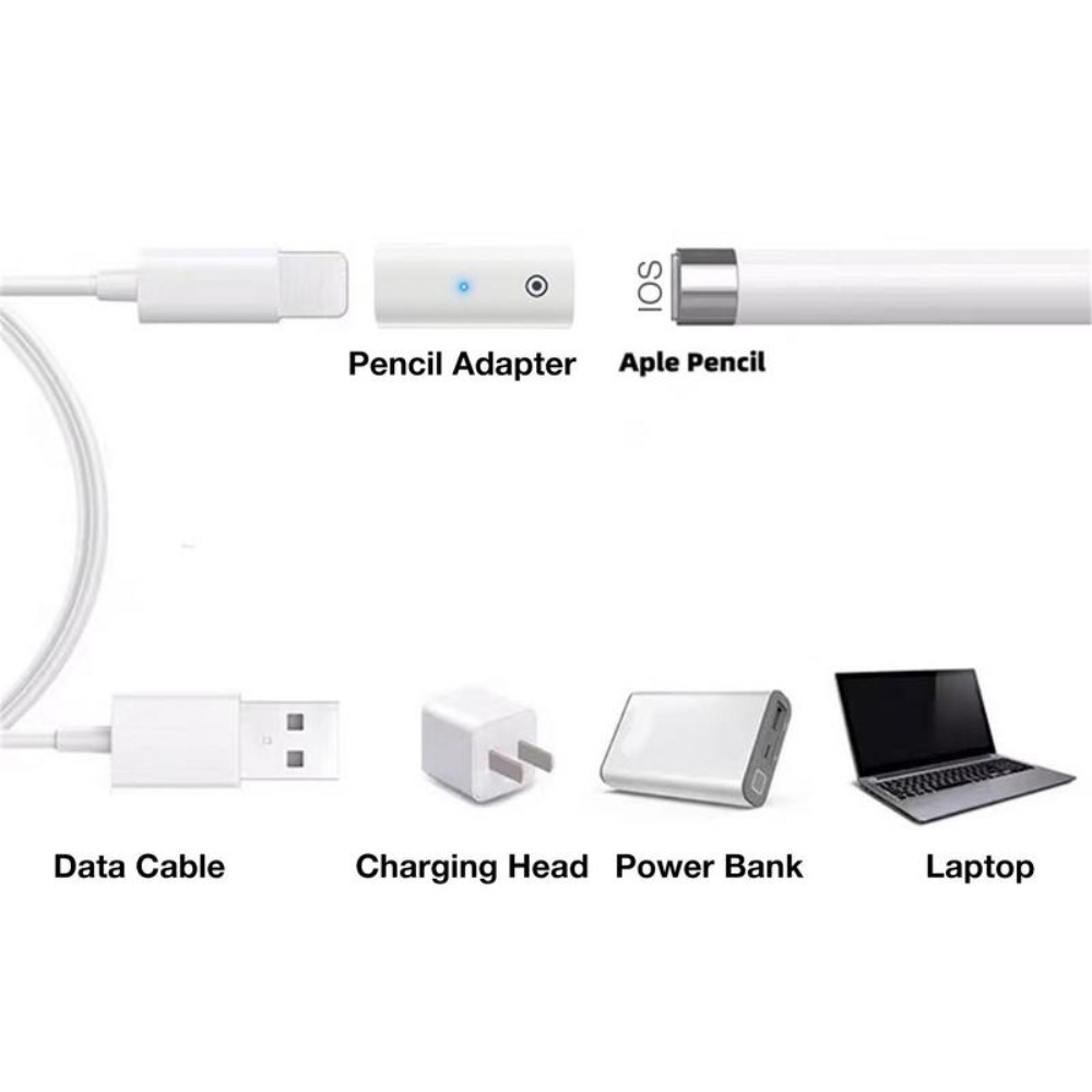  Lightning Hona - Lightning Hona Adapter För Apple Pencil 1st Gen