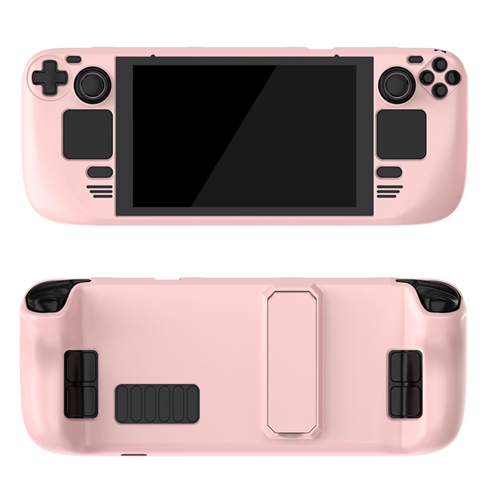  Skyddande Skal Till Steam Deck / OLED Med Kickstand Rosa