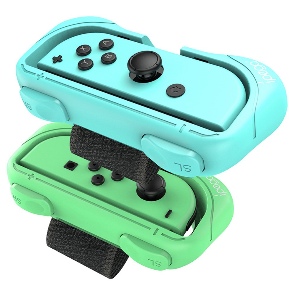 iPega iPega 2-PACK Armband Med Fäste För Joy-Con Grön/Blå