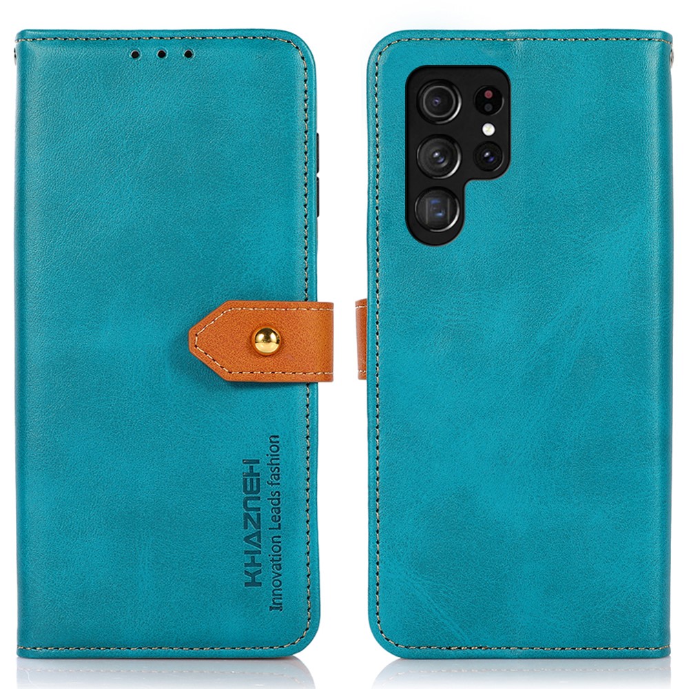 KHAZNEH KHAZNEH Galaxy S24 Ultra Fodral Dual-Color Blå