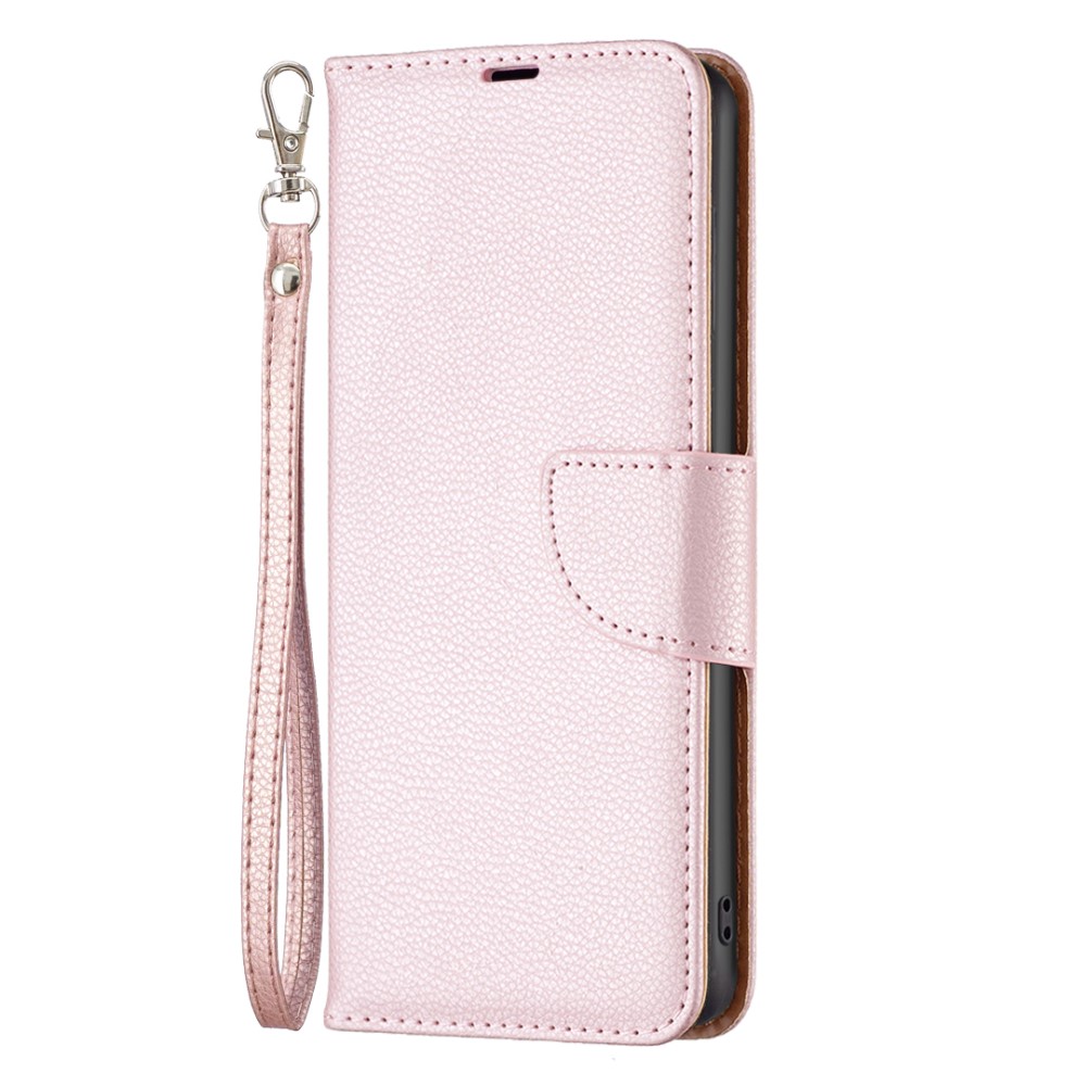  Samsung Galaxy S24 Ultra Fodral Litchi Shark Roséguld