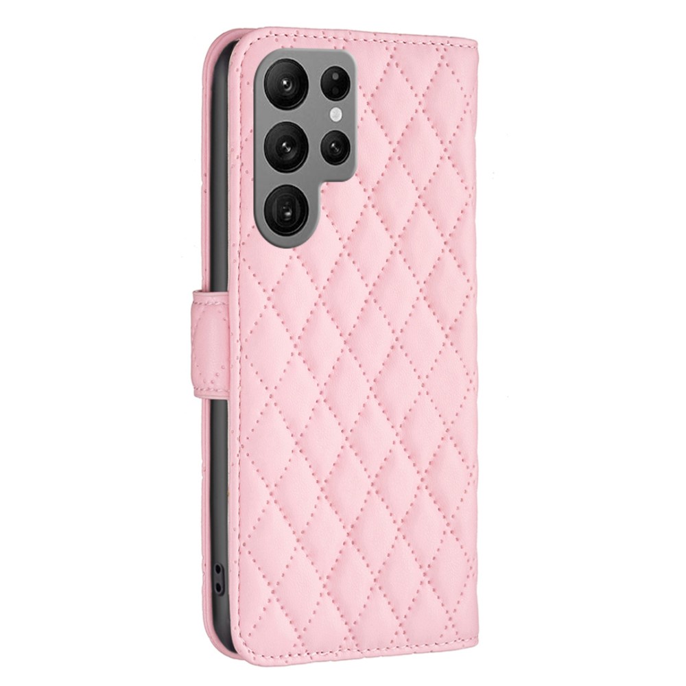  Samsung Galaxy S24 Ultra Fodral Diamond Rosa