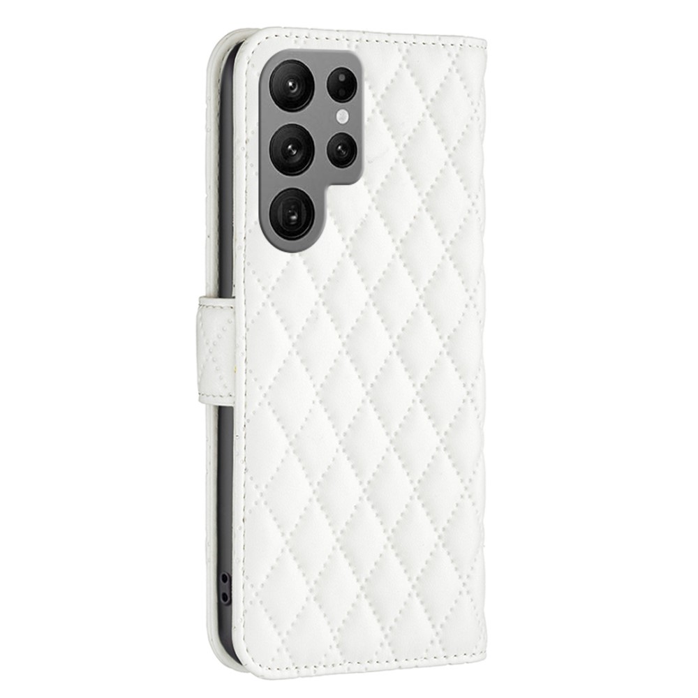  Samsung Galaxy S24 Ultra Fodral Diamond Vit
