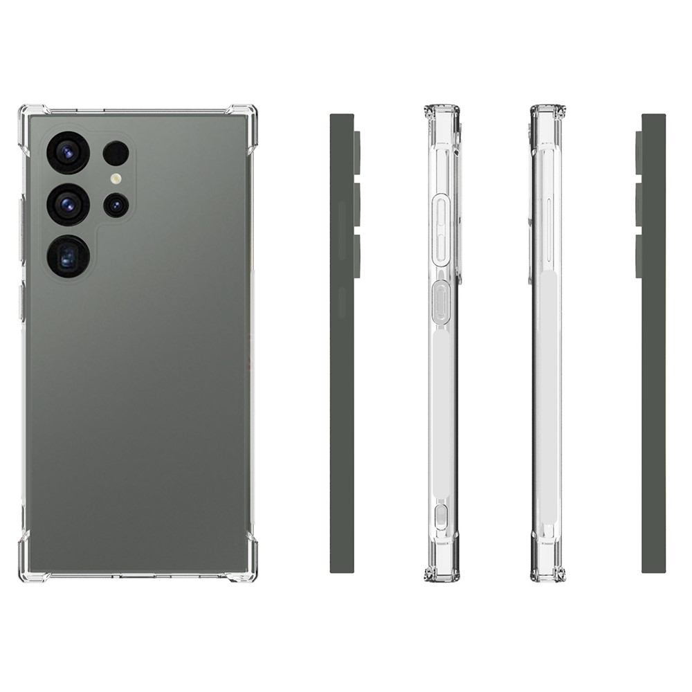  Samsung Galaxy S24 Ultra Skal Shockproof TPU Transparent