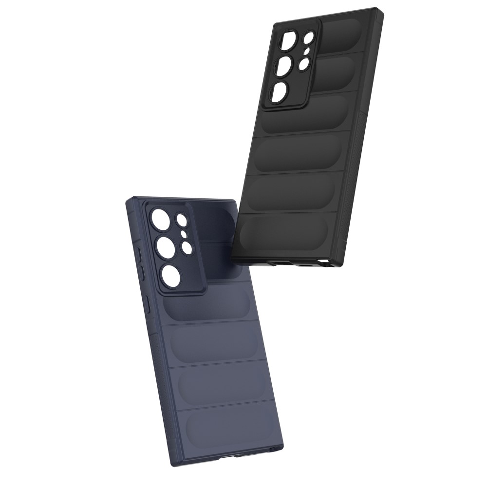  Samsung Galaxy S24 Ultra Skal Magic Shield Mörk Grå