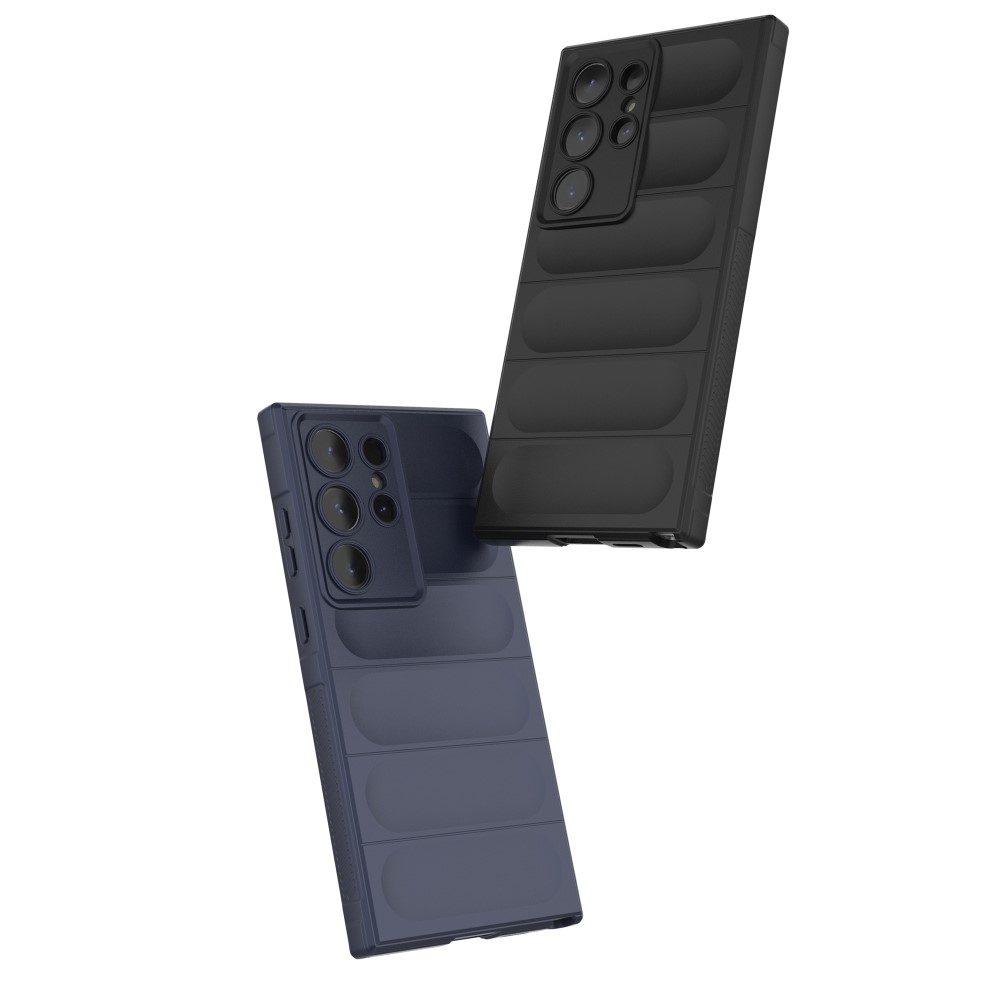  Samsung Galaxy S24 Ultra Skal Magic Shield Ljus Grå