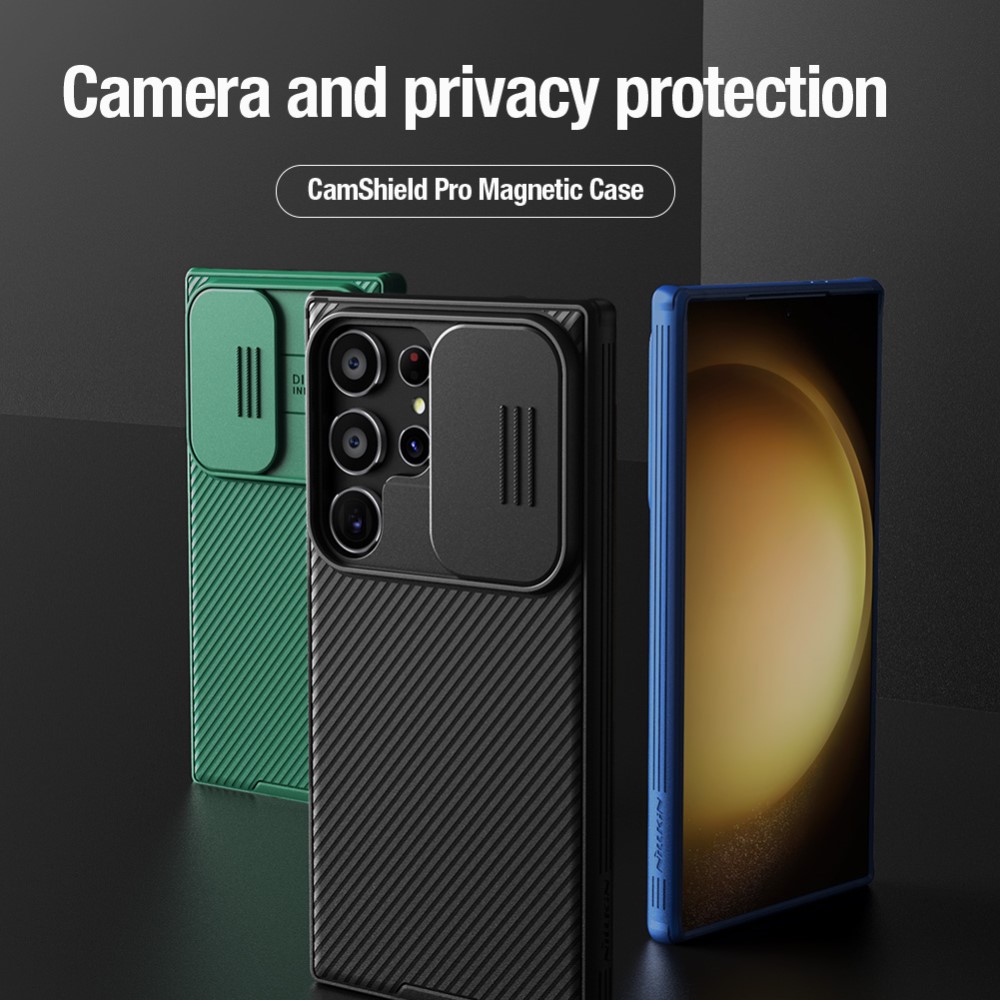 NILLKIN NILLKIN Galaxy S24 Ultra Skal CamShield Pro Svart