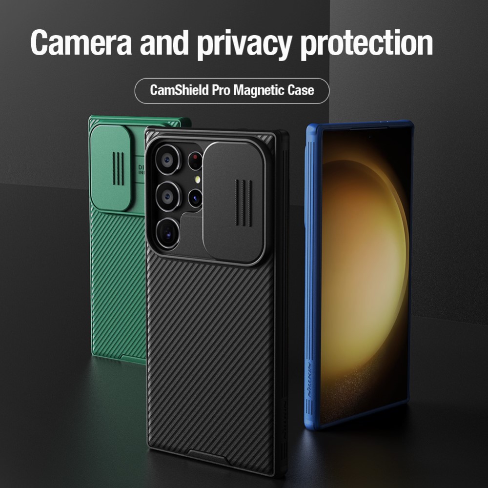 NILLKIN NILLKIN Galaxy S24 Ultra Skal MagSafe CamShield Pro Grön