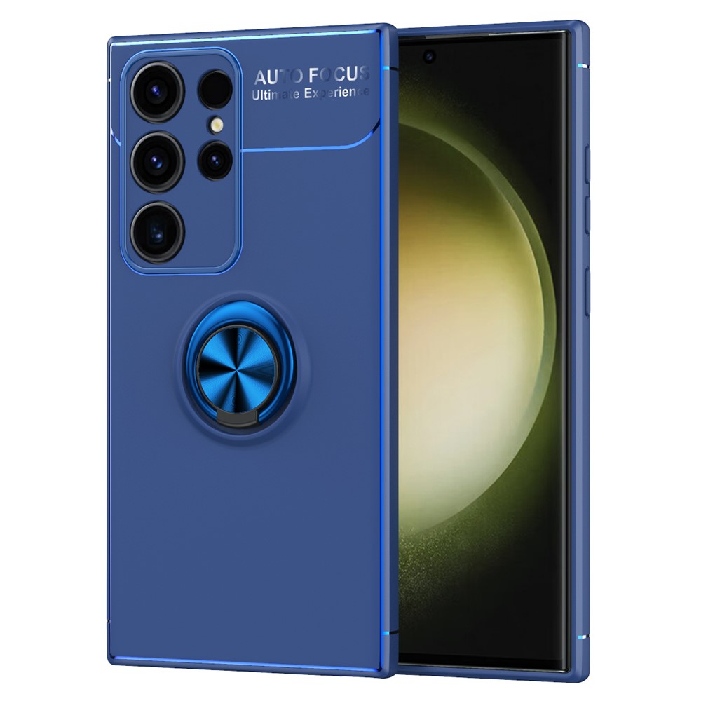  Samsung Galaxy S24 Ultra Skal Ring Blå