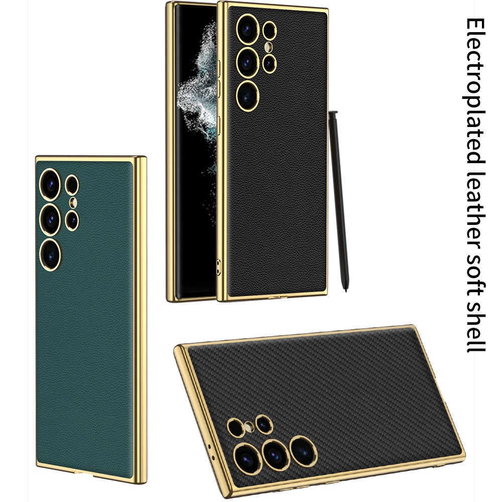 GKK GKK Samsung Galaxy S24 Ultra Skal Slim Electroplate Roséguld