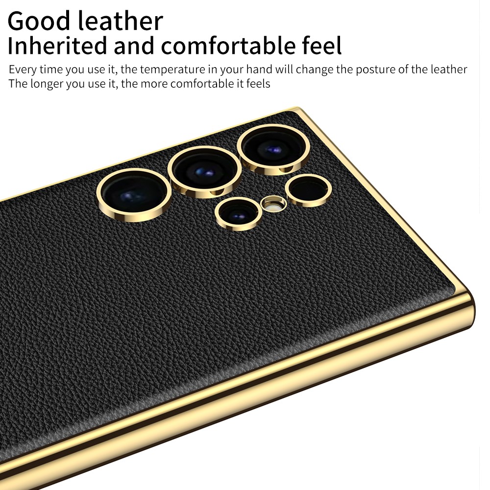 GKK GKK Samsung Galaxy S24 Ultra Skal Slim Electroplate Roséguld