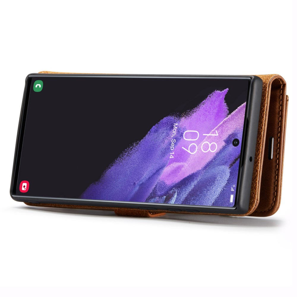DG.MING DG.MING Galaxy S24 Ultra 2in1 Magnet Fodral / Skal Brun