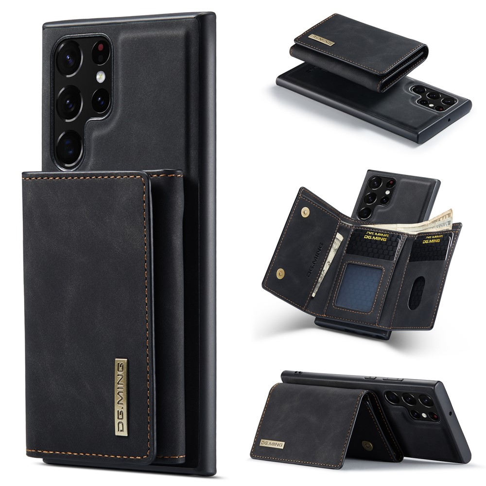 DG.MING DG.MING Galaxy S24 Ultra Skal 2in1 Magnetisk Avtagbart Kortfack