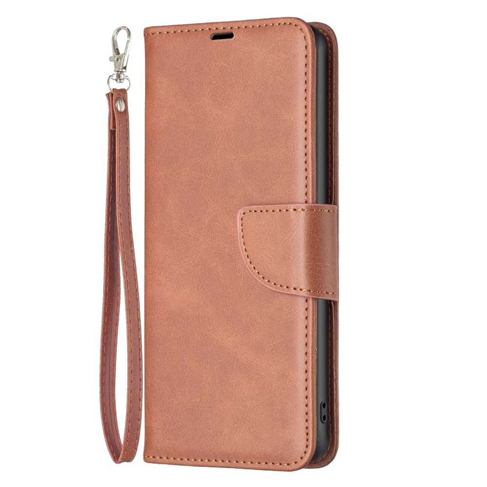  Galaxy S25 Plus / S24 Plus Fodral Solid Shark Läder Brun