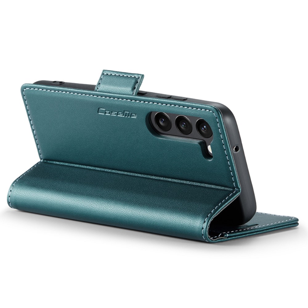CASEME CASEME Galaxy S24 Fodral RFID Slim Läder Grön