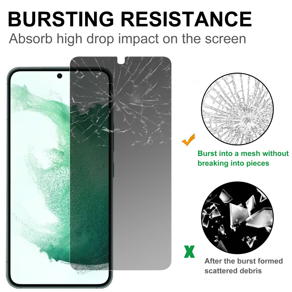  Samsung Galaxy S24 Skärmskydd Härdat Glas Privacy