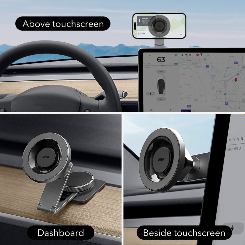 ESR ESR MagSafe Mobilhållare För Skärmar / Instrumentbräda Svart