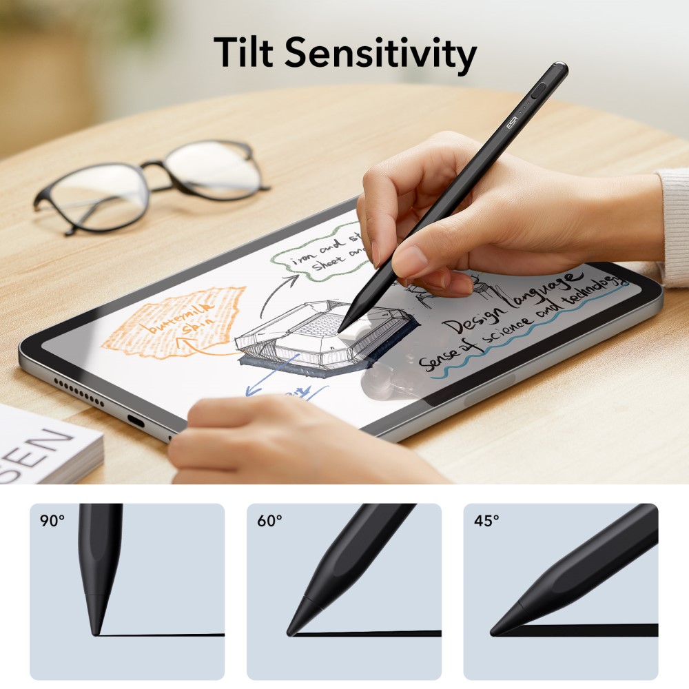 ESR ESR Digital+ Magnetisk Stylus Penna För iPad Svart