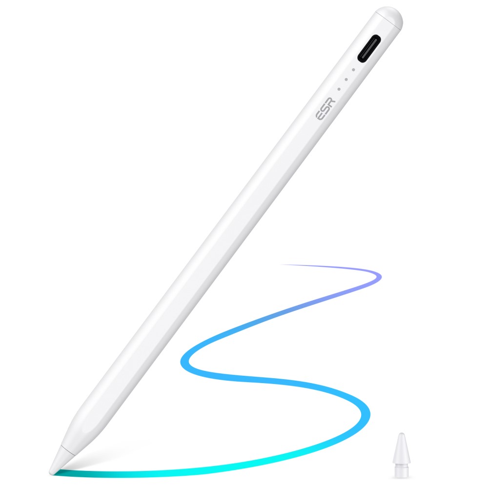 ESR ESR Digital+ Magnetisk Stylus Penna För iPad Vit
