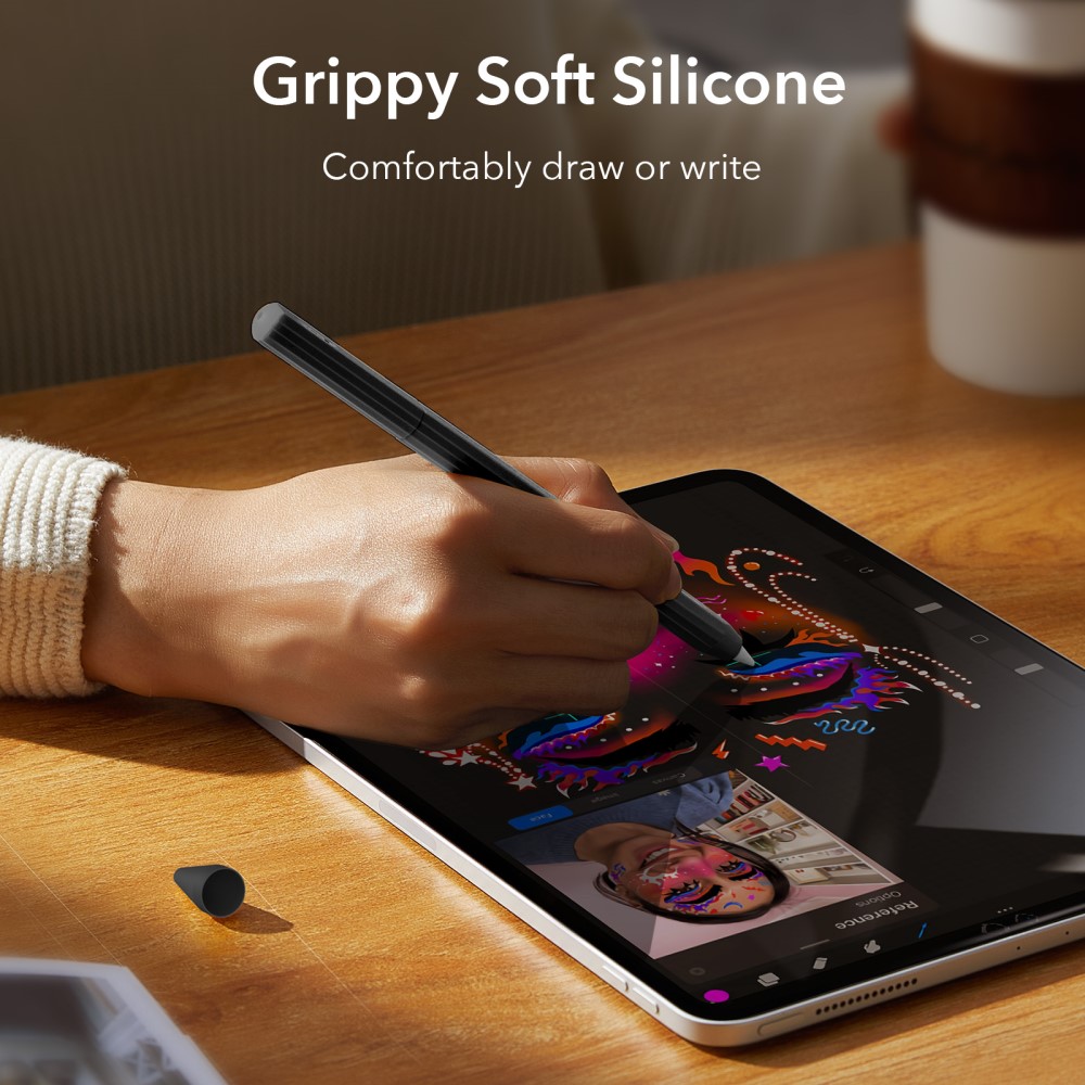 ESR ESR Apple Pencil 2nd Gen Silikon Sleeve Svart/Grå