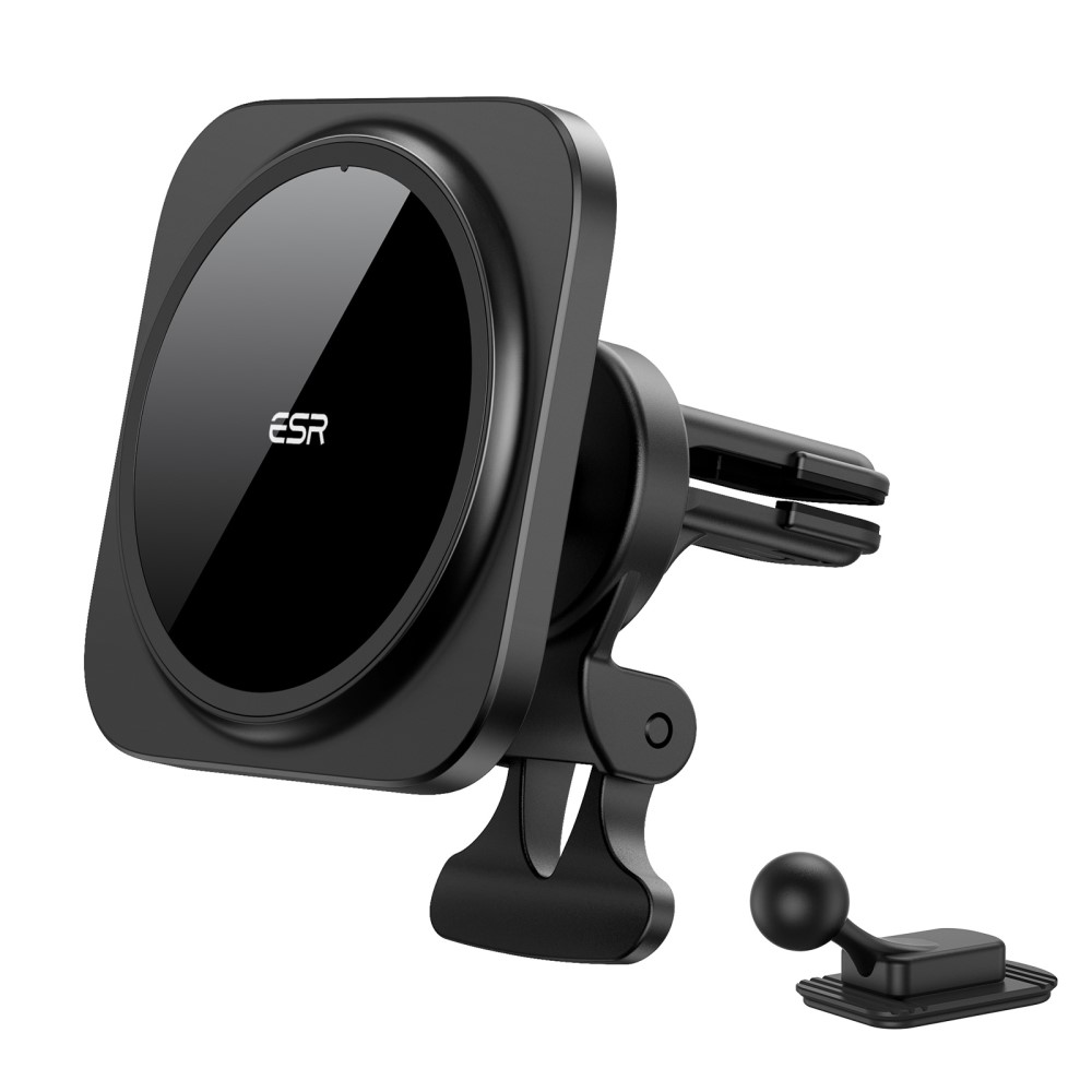 ESR ESR Magnetisk MagSafe HaloLock Billaddare Ventilation Svart