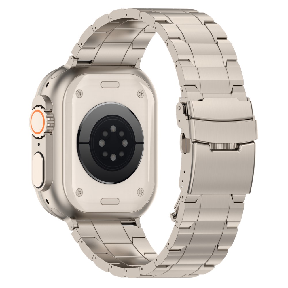  Apple Watch 42/44/45/46/49 mm Armband Steel Titanium