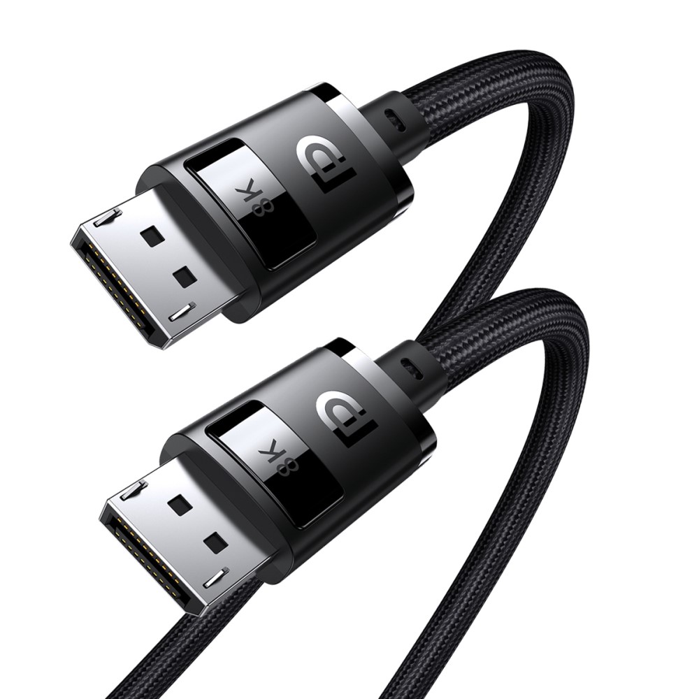 BASEUS Baseus DP DisplayPort Hane Kabel 5m, 8K Stöd Svart