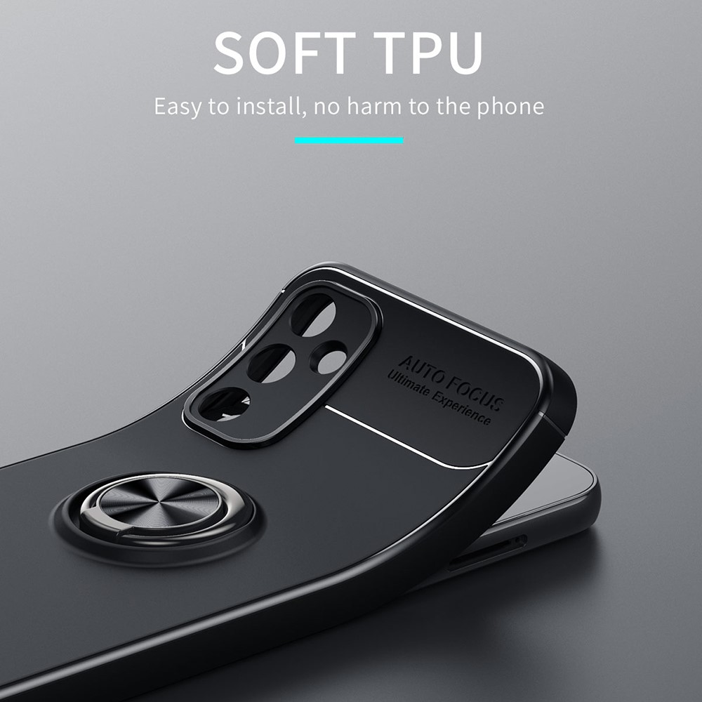  Samsung Galaxy A25 5G Skal Ring Svart/Röd