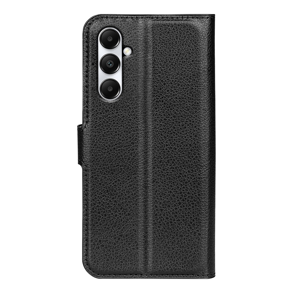  Samsung Galaxy A05s 4G Fodral Litchi Läder Svart