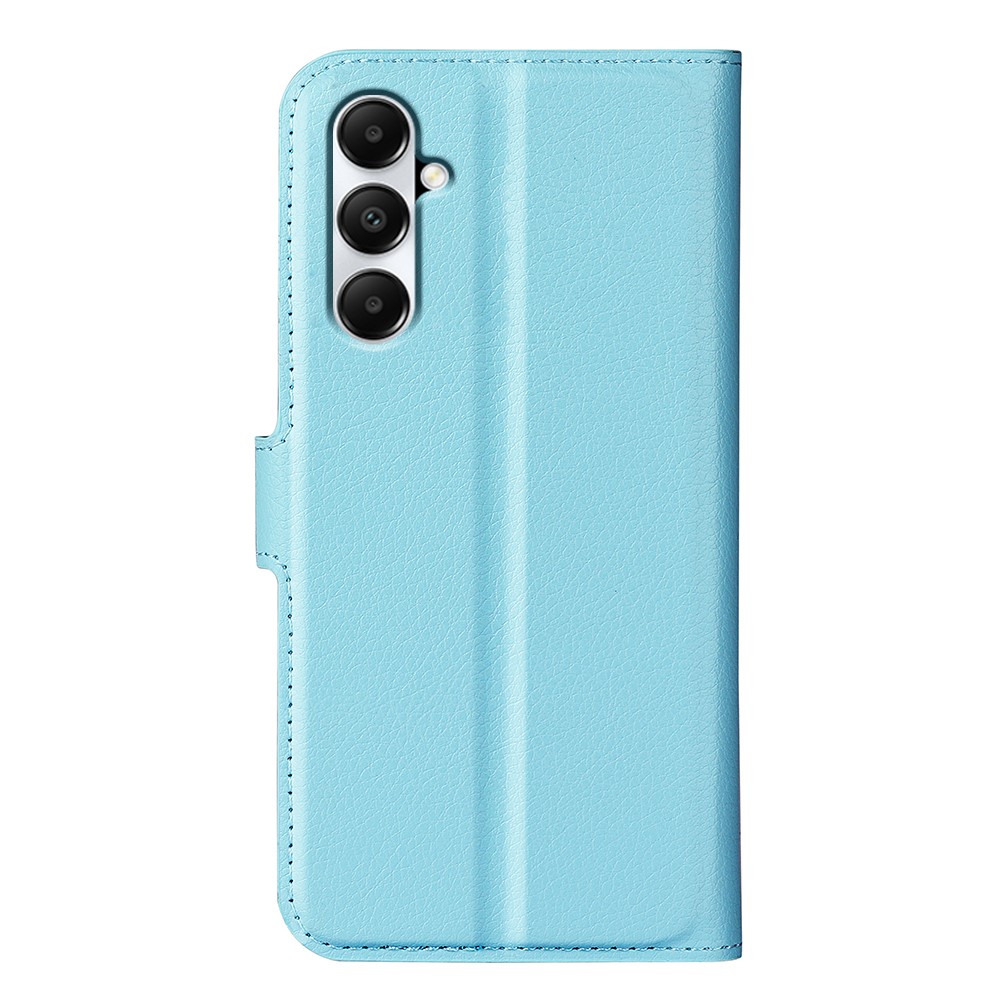  Samsung Galaxy A05s 4G Fodral Litchi Läder Ljus Blå