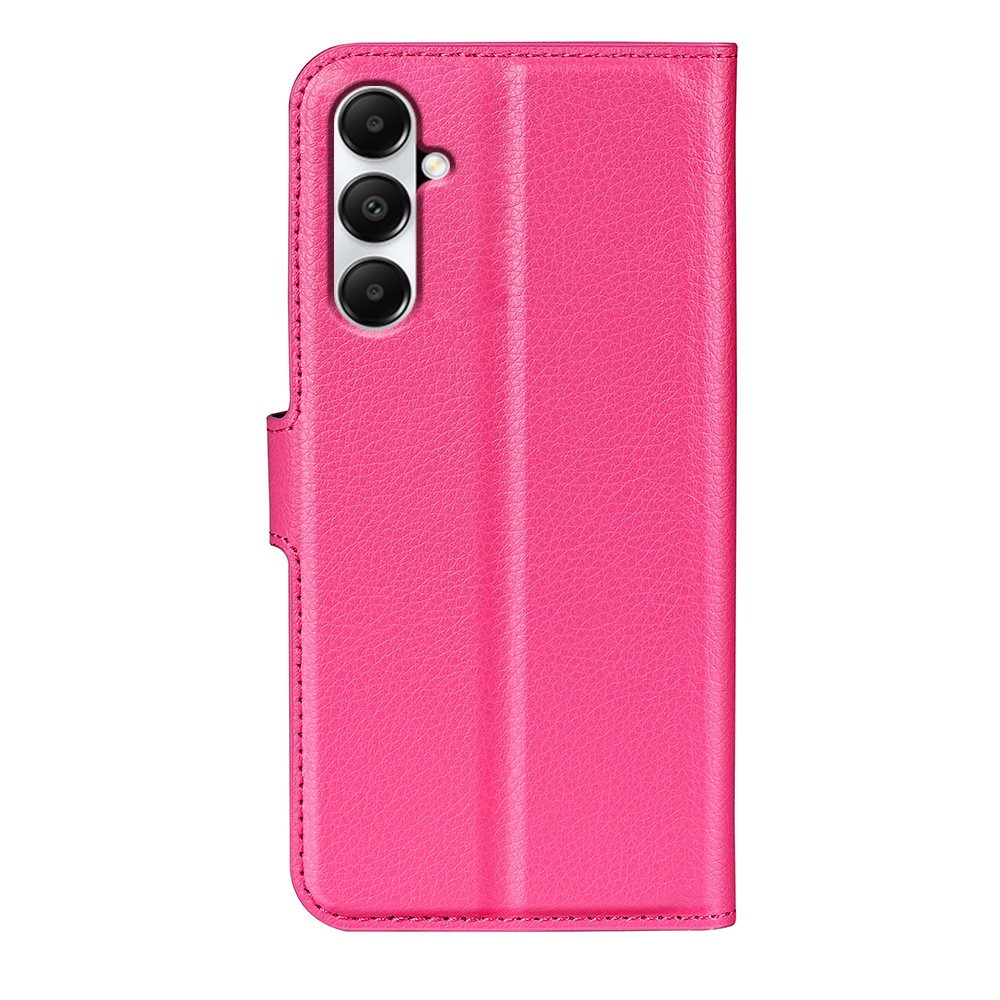  Samsung Galaxy A05s 4G Fodral Litchi Läder Rosa